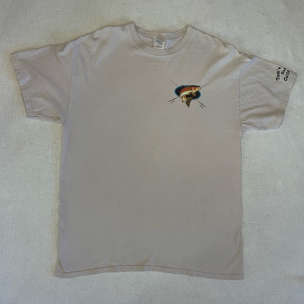 Rainbow Trout Back Graphic Tee
